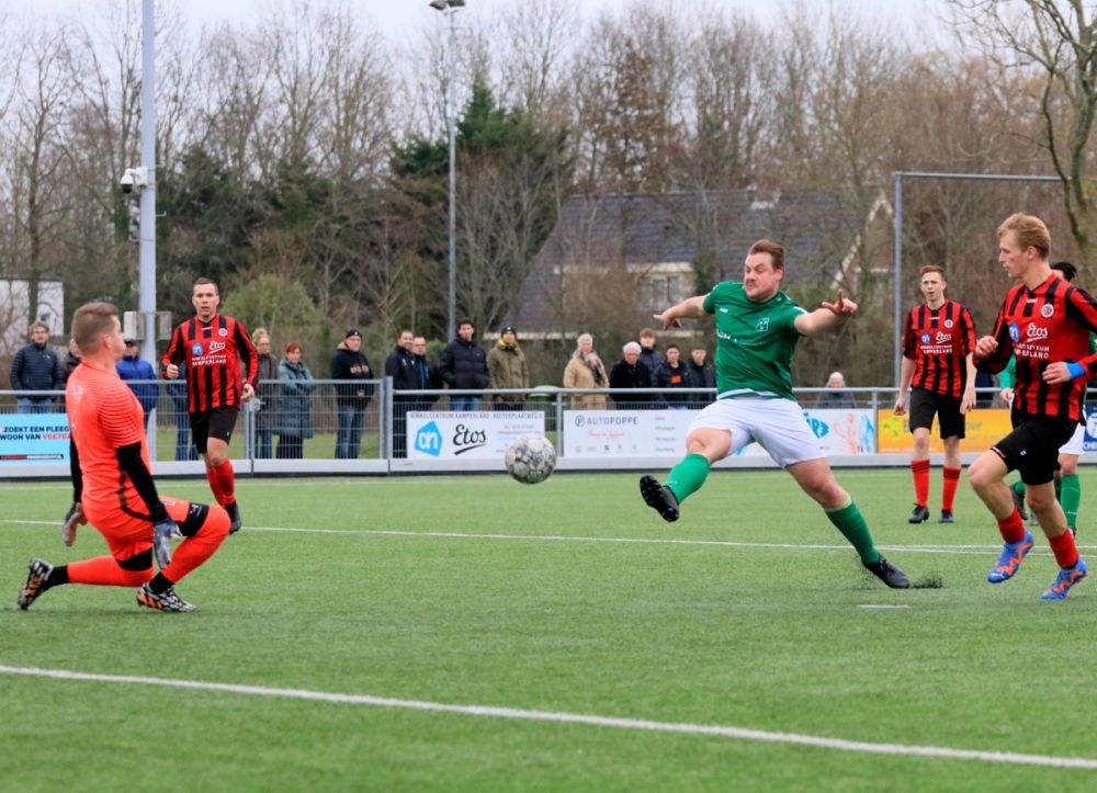 Groen-witten boeken belangrijke overwinning op Bevelanders