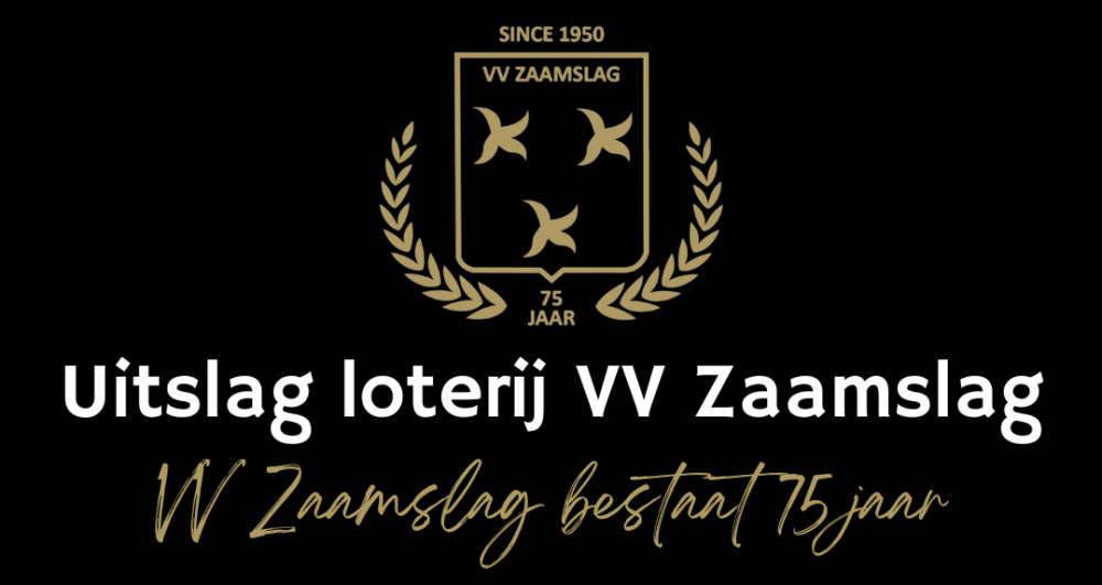 Uitslag Loterij VV Zaamslag