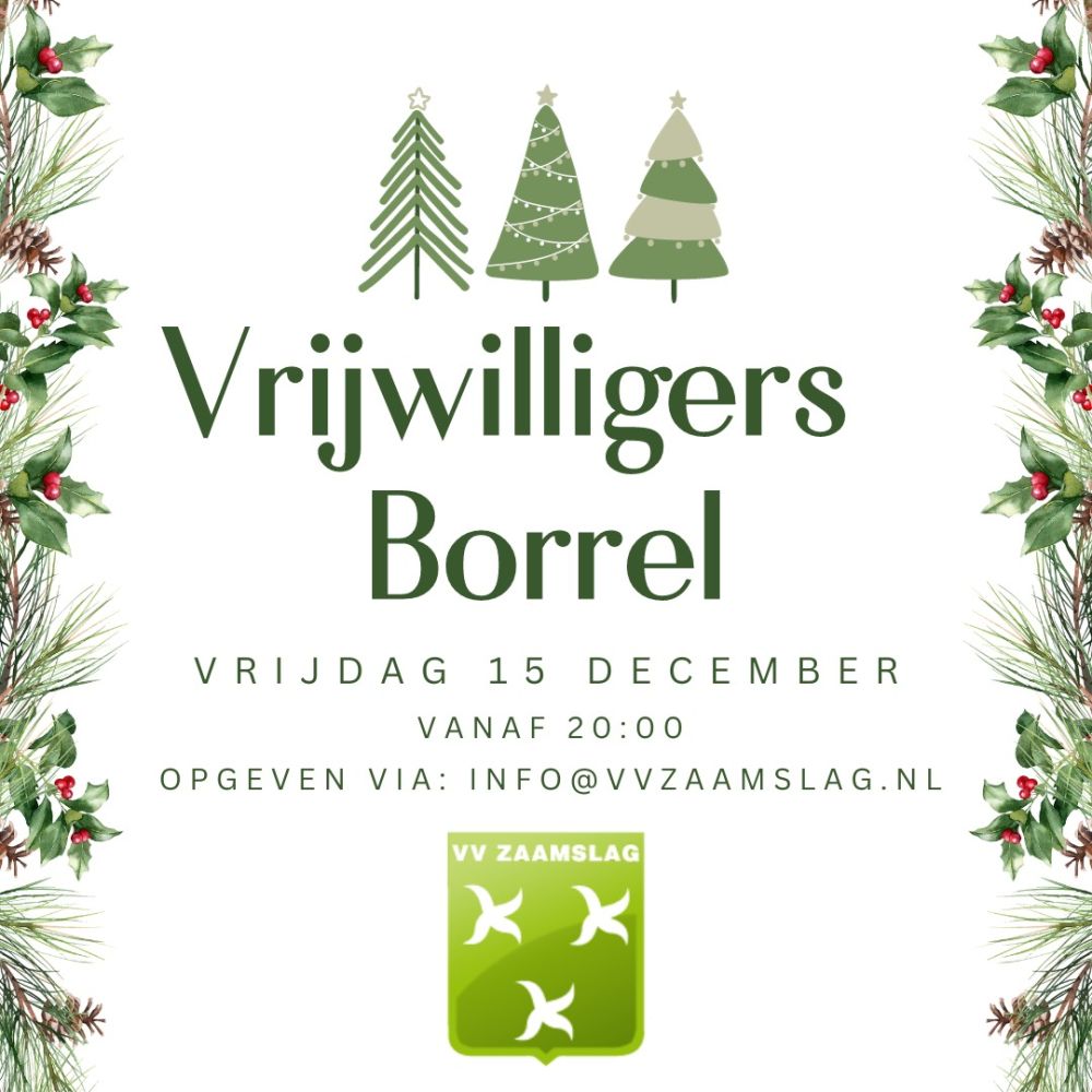 Vrijwilligersavond