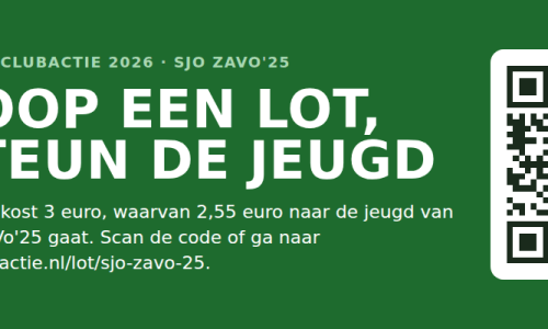 SJO ZaVo'25 doet mee met de Grote Clubactie