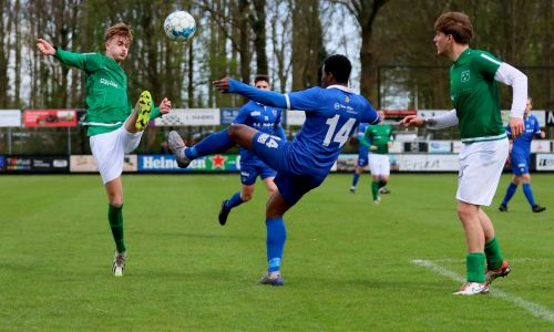 Groen-witten nemen punt mee uit Axel na verdienstelijk gelijkspel
