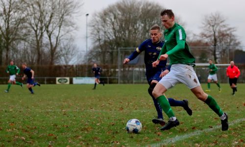 Groen-witten sluiten eerste seizoenshelft af met zege op Nieuwdorp