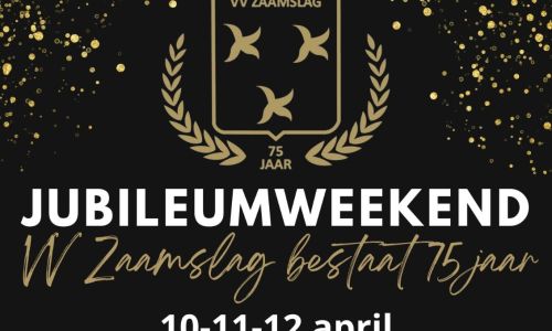 Jubileumweekend VV Zaamslag 75 jaar!