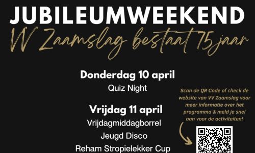 Programma Jubileumweekend