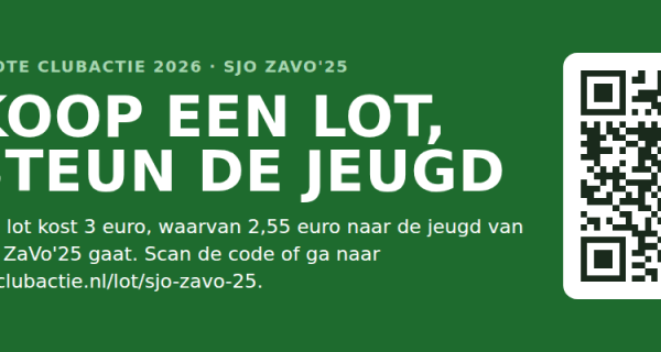 SJO ZaVo'25 doet mee met de Grote Clubactie